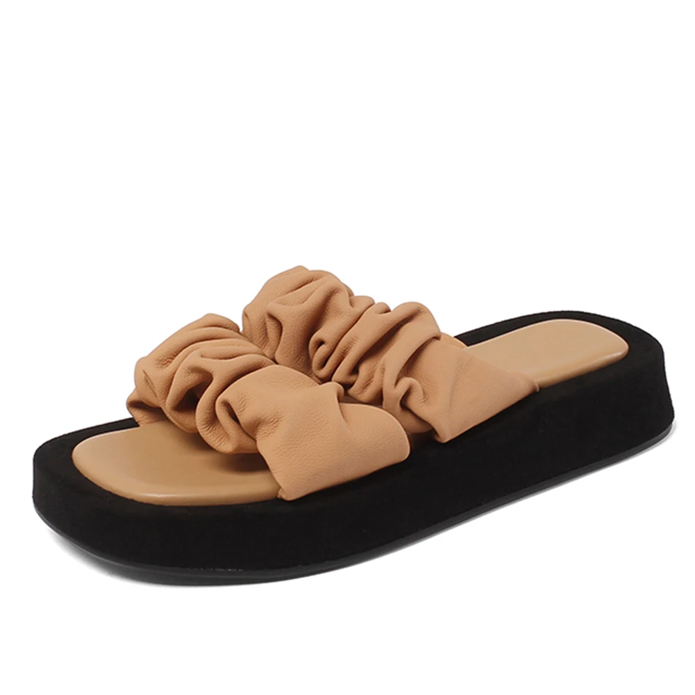 Lapolaka Luxury Brand 2021 Flat With Comfortable Slip On Outdoor Slipper Summer Sandals Genuine Leather Woman Shoes
Lapolaka Luxury Brand 2021 Flat With Comfortable Slip On Outdoor Slipper Summer Sandals Genuine Leather Woman Shoes