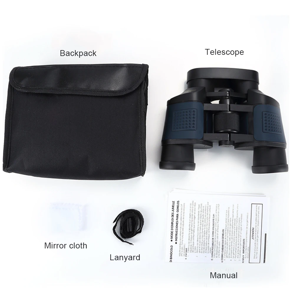 6060 Binocular Telescope High Powered Binocular Telescope for Bird Watching Travel Concerts Theater Opera Camping and Hiking
6060 Binocular Telescope High Powered Binocular Telescope for Bird Watching Travel Concerts Theater Opera Camping and Hiking