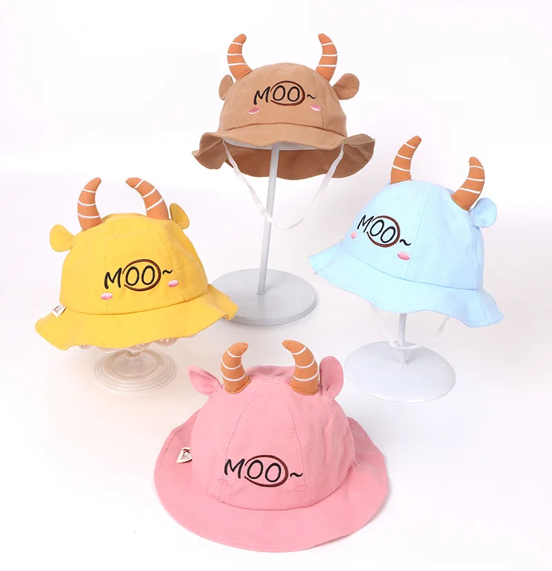 Kids Boy Girl Baby Cow Horn Hats Fashion Cute Infant Outdoor Beach Fisherman Cap Casual Sun Caps Children Bucket Hat 2 3 4 Years
Kids Boy Girl Baby Cow Horn Hats Fashion Cute Infant Outdoor Beach Fisherman Cap Casual Sun Caps Children Bucket Hat 2 3 4 Years