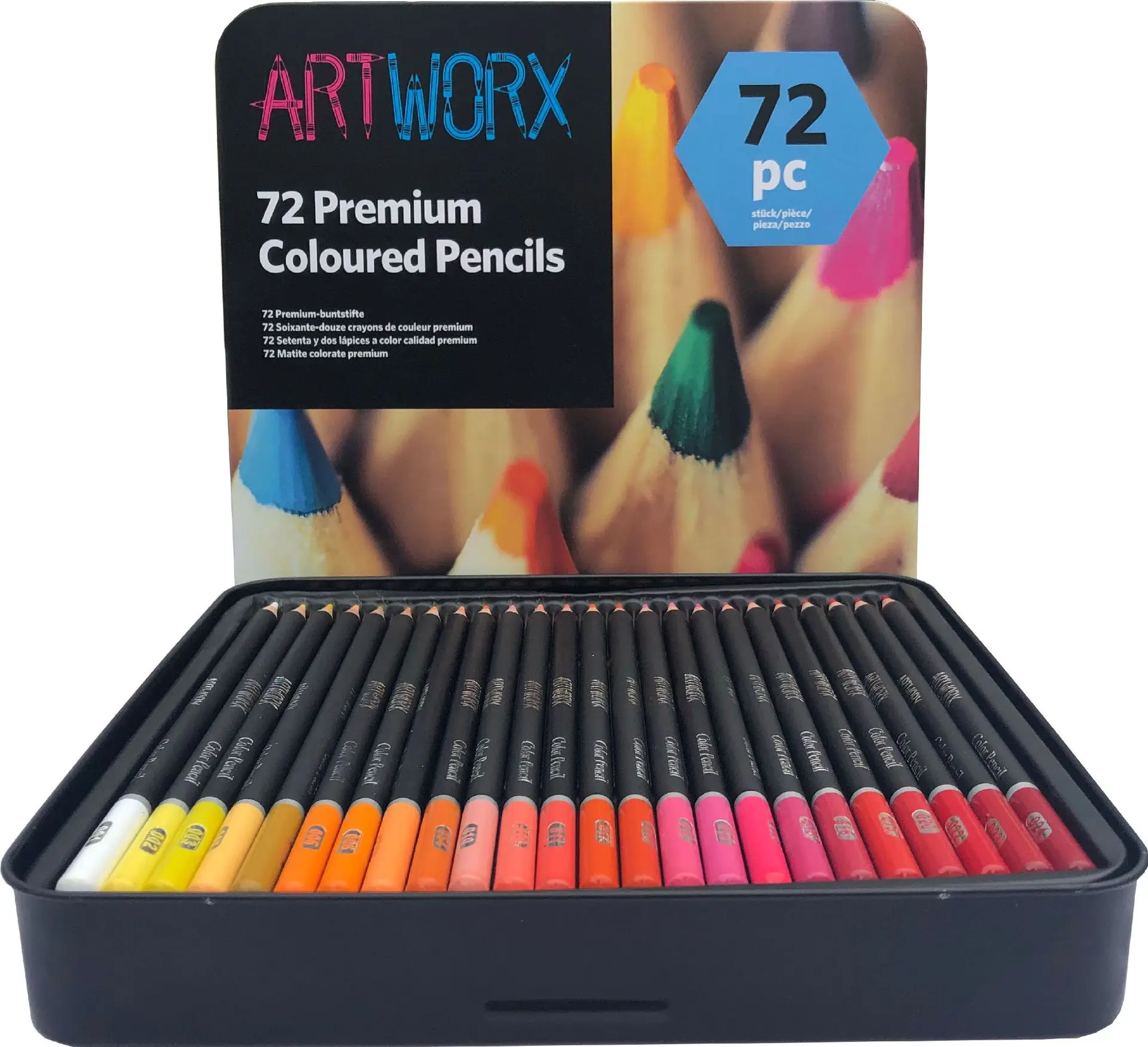 72 color lead iron box / color pencil set / painting stationery set / art supplies/ colored pencils / art pencil
72 color lead iron box / color pencil set / painting stationery set / art supplies/ colored pencils / art pencil