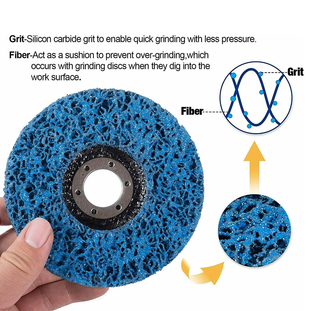 3pc Abrasive Sanding Wheel Paint Rust Remover 115mm Grinding Wheel For Angle Grinder Polish Clean Metal Motorcycles Car
3pc Abrasive Sanding Wheel Paint Rust Remover 115mm Grinding Wheel For Angle Grinder Polish Clean Metal Motorcycles Car