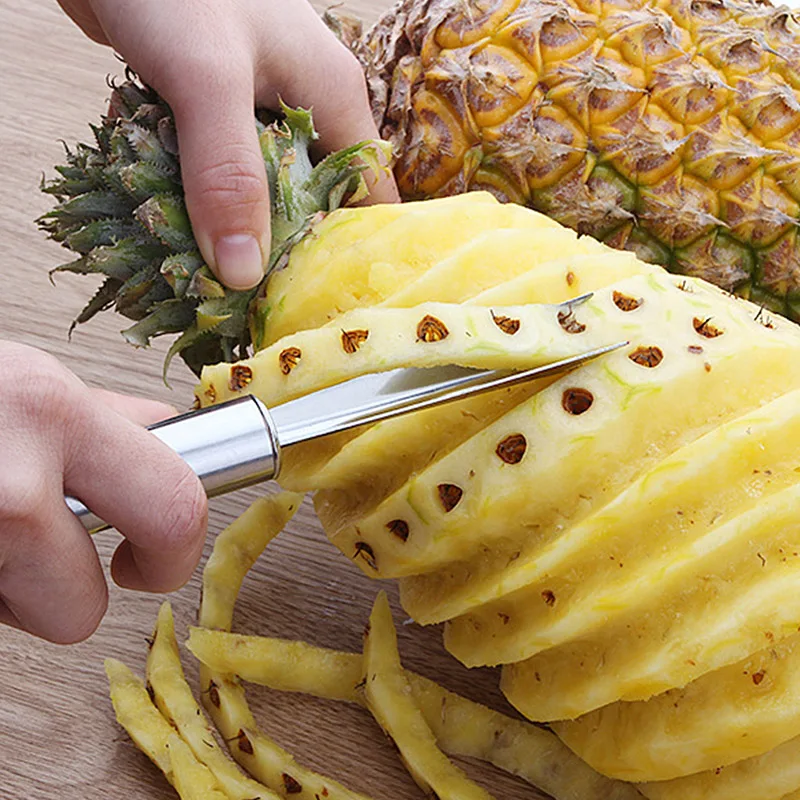 Pineapple Fork Peeling Fruit Household Peeling Gadgets Stainless Steeldurable Pineapple Peeler Fruit Knife Household Tools
Pineapple Fork Peeling Fruit Household Peeling Gadgets Stainless Steeldurable Pineapple Peeler Fruit Knife Household Tools