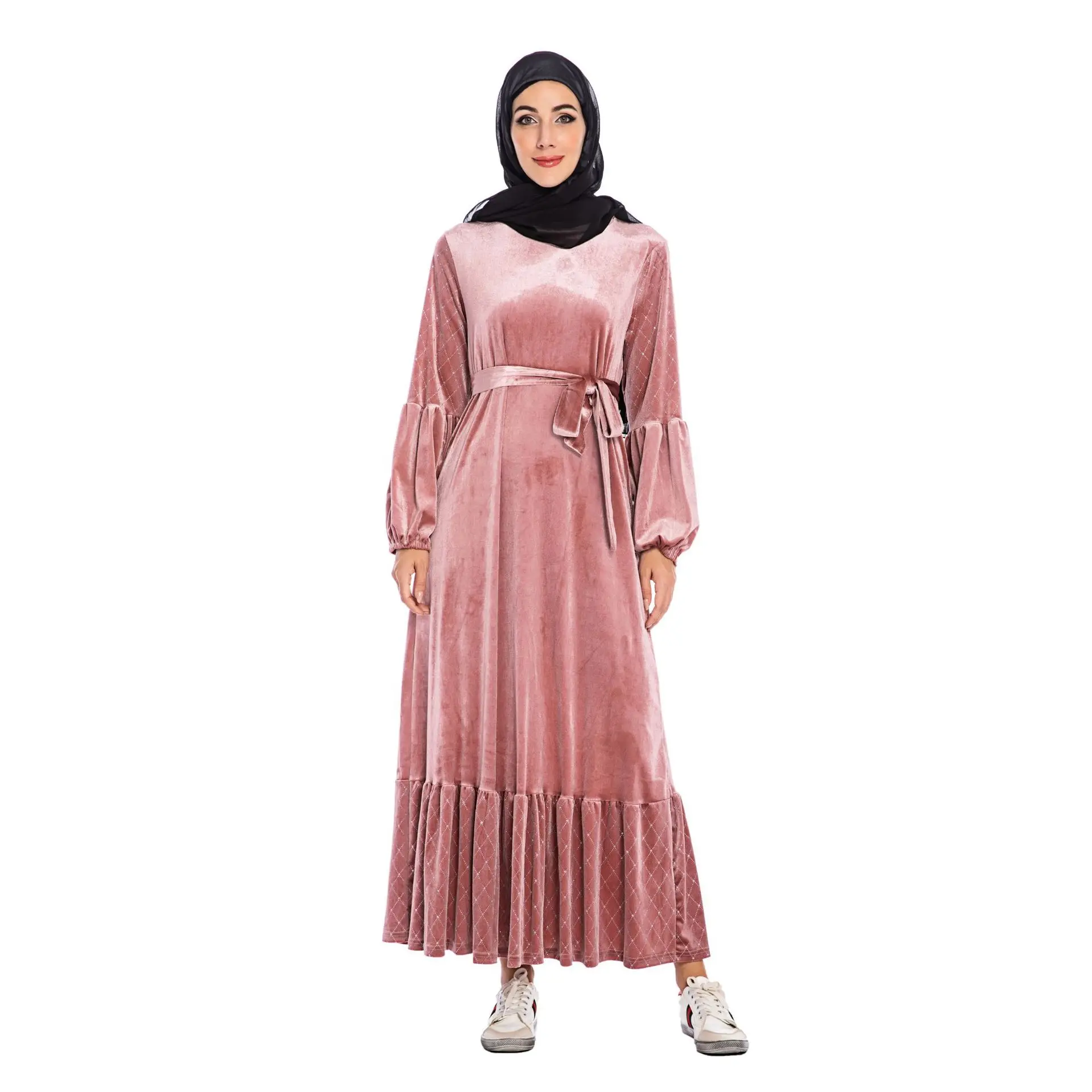 Muslim Velvet Abaya Winter Maxi Dress Hijab Long Robe Gowns Kimono Ramadan Eid Islamic Prayer Tesettur Elbise Worship Service
Muslim Velvet Abaya Winter Maxi Dress Hijab Long Robe Gowns Kimono Ramadan Eid Islamic Prayer Tesettur Elbise Worship Service