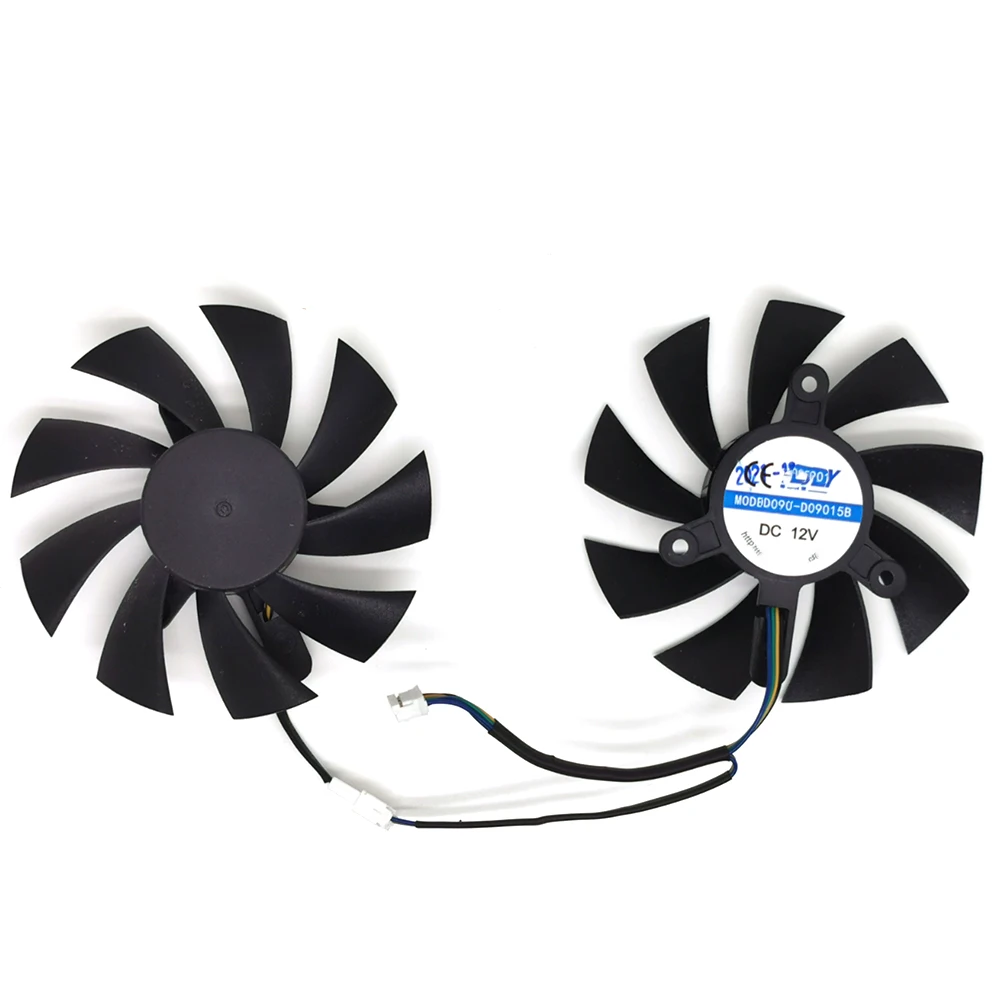 85 мм szmz rx 580 RX580 8 Гб XY-D09015B вентилятор графической карты для ASROCK | Компьютеры и офис