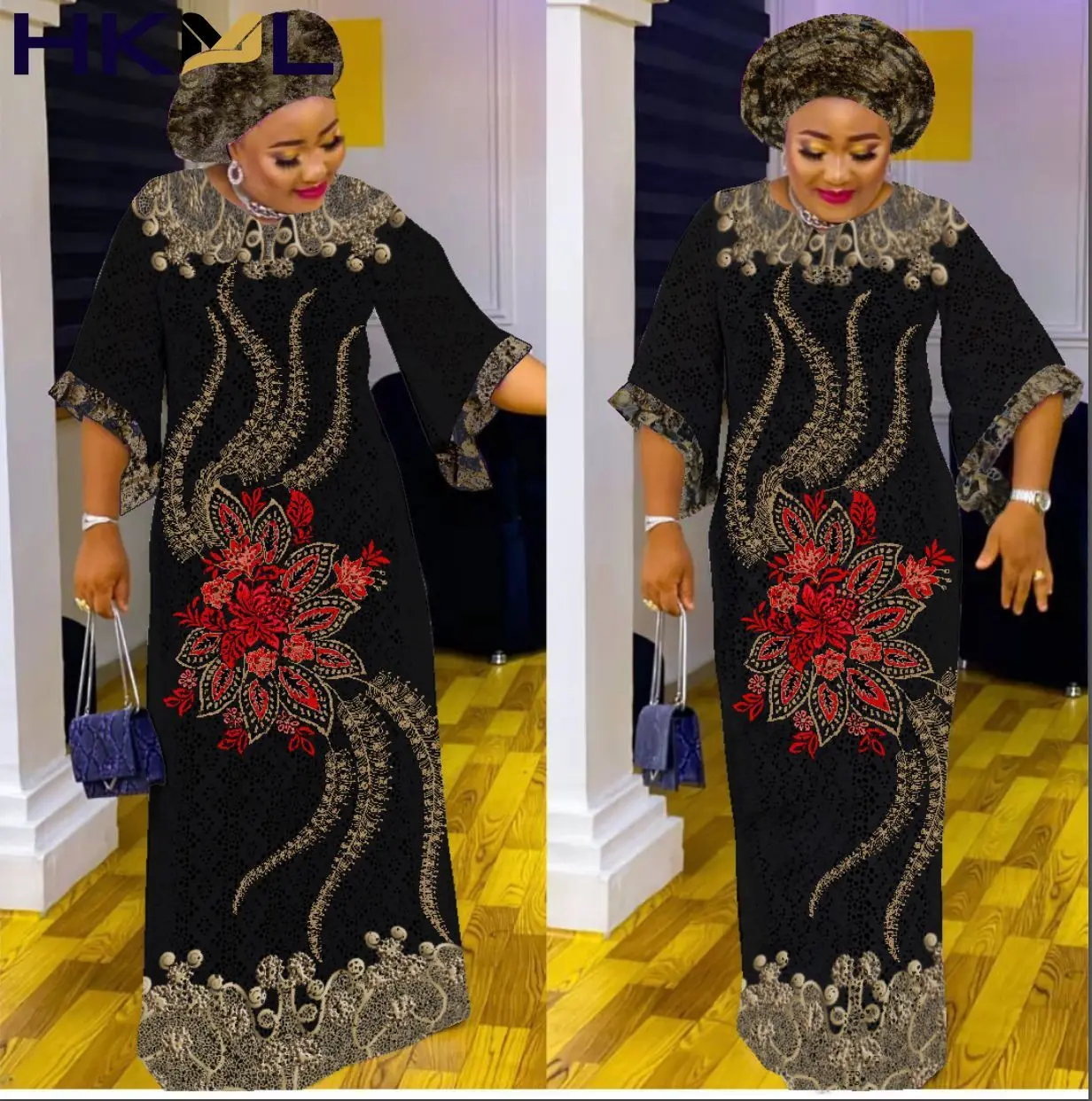 Spring Autumn Africa Clothing Long Sleeve Dress African Dresses For Women Sexy O-Neck Perspective Slim Dress Office Lady Party
Spring Autumn Africa Clothing Long Sleeve Dress African Dresses For Women Sexy O-Neck Perspective Slim Dress Office Lady Party