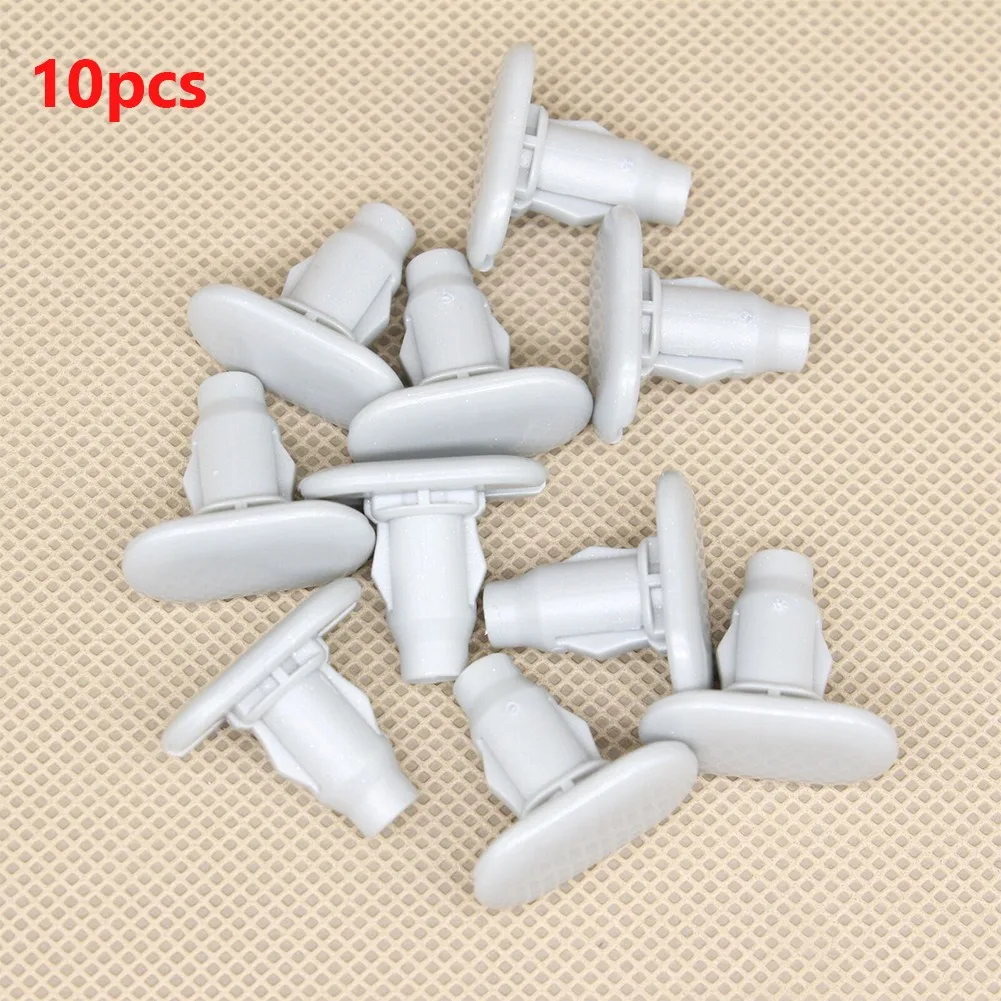 

10pcs Gray Rocker Moulding Clips Car For Lexus GX470 2003-2004 Panel New Automobile Rocker Arm Fixing Parts