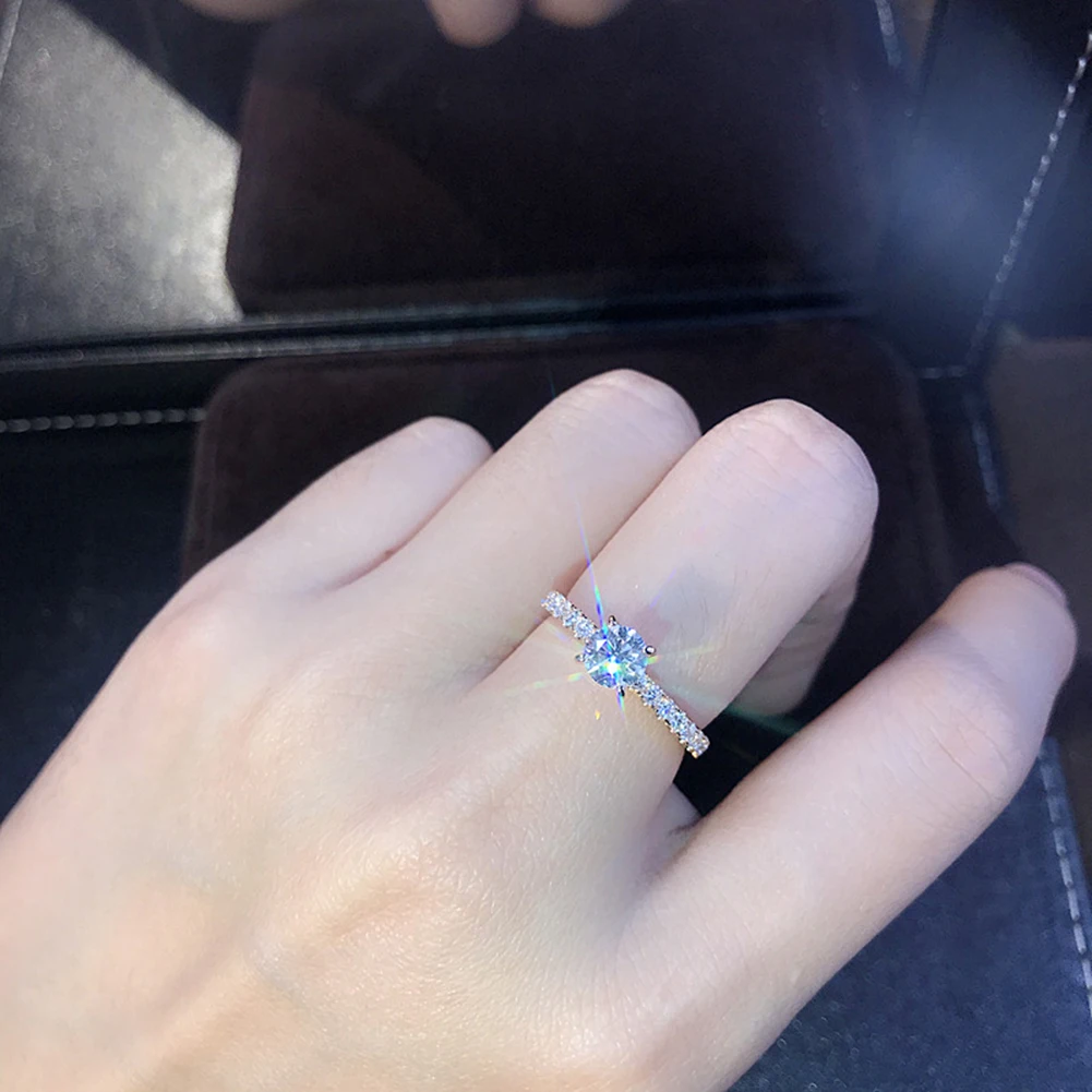 High Quality Silver Color Rhinestones Inlaid Woman Rings Wedding Gift RING Engagement for women Freeshipping
High Quality Silver Color Rhinestones Inlaid Woman Rings Wedding Gift RING Engagement for women Freeshipping