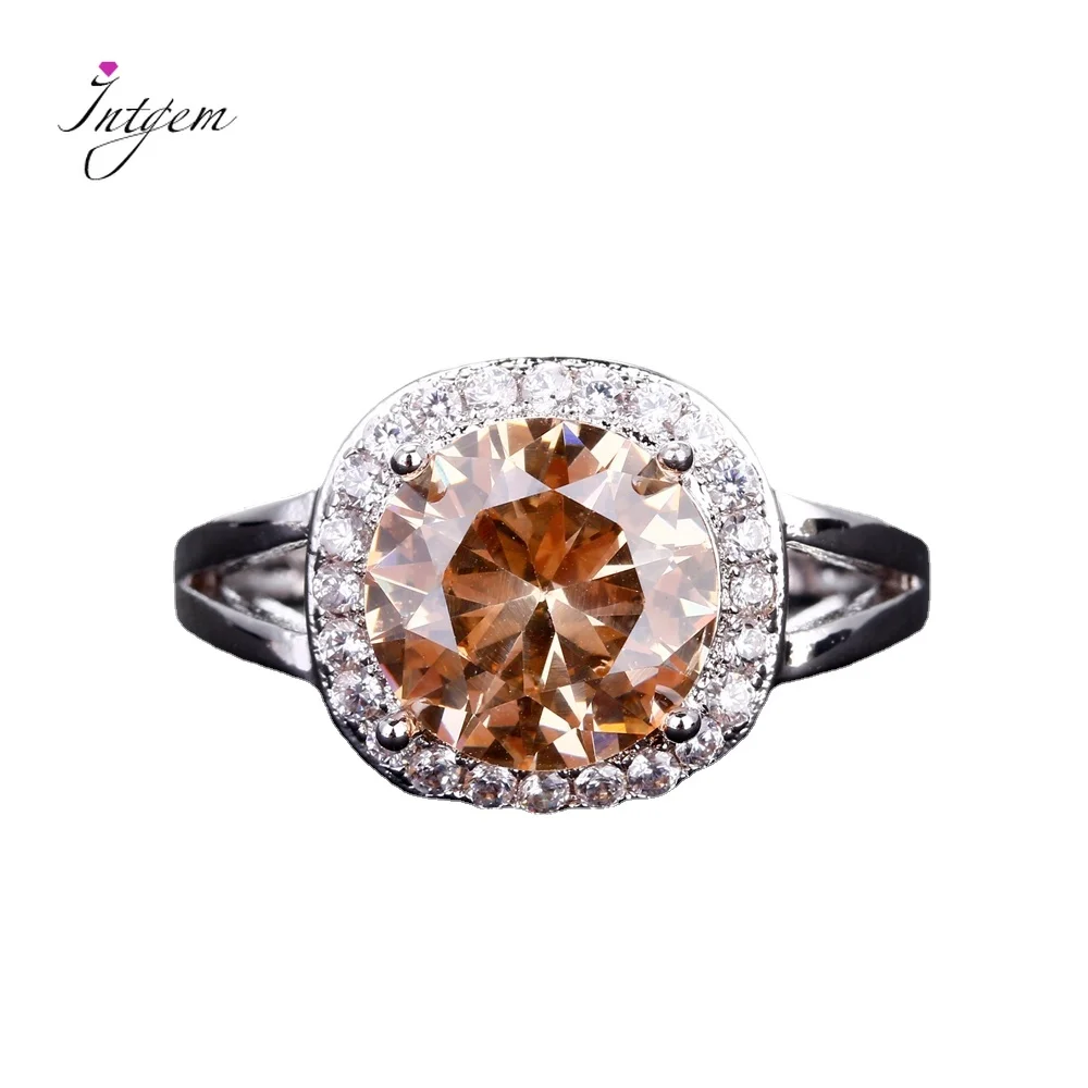 Luxury Smoky Quartz Rings For Women Silver 925 Jewelry Round Created Gemstone Ring Fashion Wedding Party Birthday Gift Champagne
Luxury Smoky Quartz Rings For Women Silver 925 Jewelry Round Created Gemstone Ring Fashion Wedding Party Birthday Gift Champagne