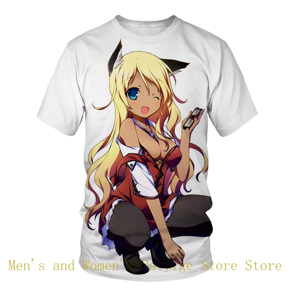 Japanese Anime Men's Women's T-Shirt O-Neck 3D Printing Streetwear Cosplay Casual Bikini Sexy Girl Short Sleeve Summer 2021 
Japanese Anime Men's Women's T-Shirt O-Neck 3D Printing Streetwear Cosplay Casual Bikini Sexy Girl Short Sleeve Summer 2021