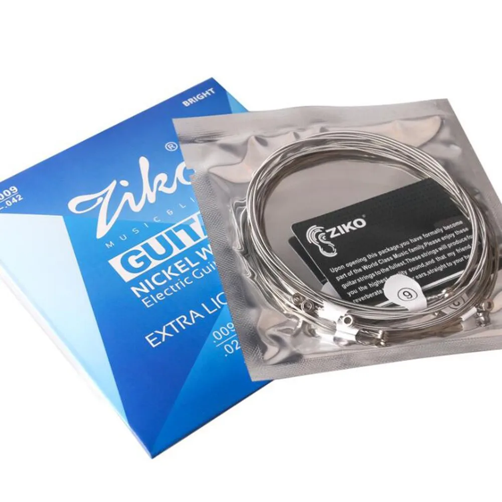 DN-009 DN-010 Extra Light Nickel Wound Hexangon Alloy Core Electric Guitar Strings Rust-proof Full Tonal Spectrum Basses Parts
DN-009 DN-010 Extra Light Nickel Wound Hexangon Alloy Core Electric Guitar Strings Rust-proof Full Tonal Spectrum Basses Parts