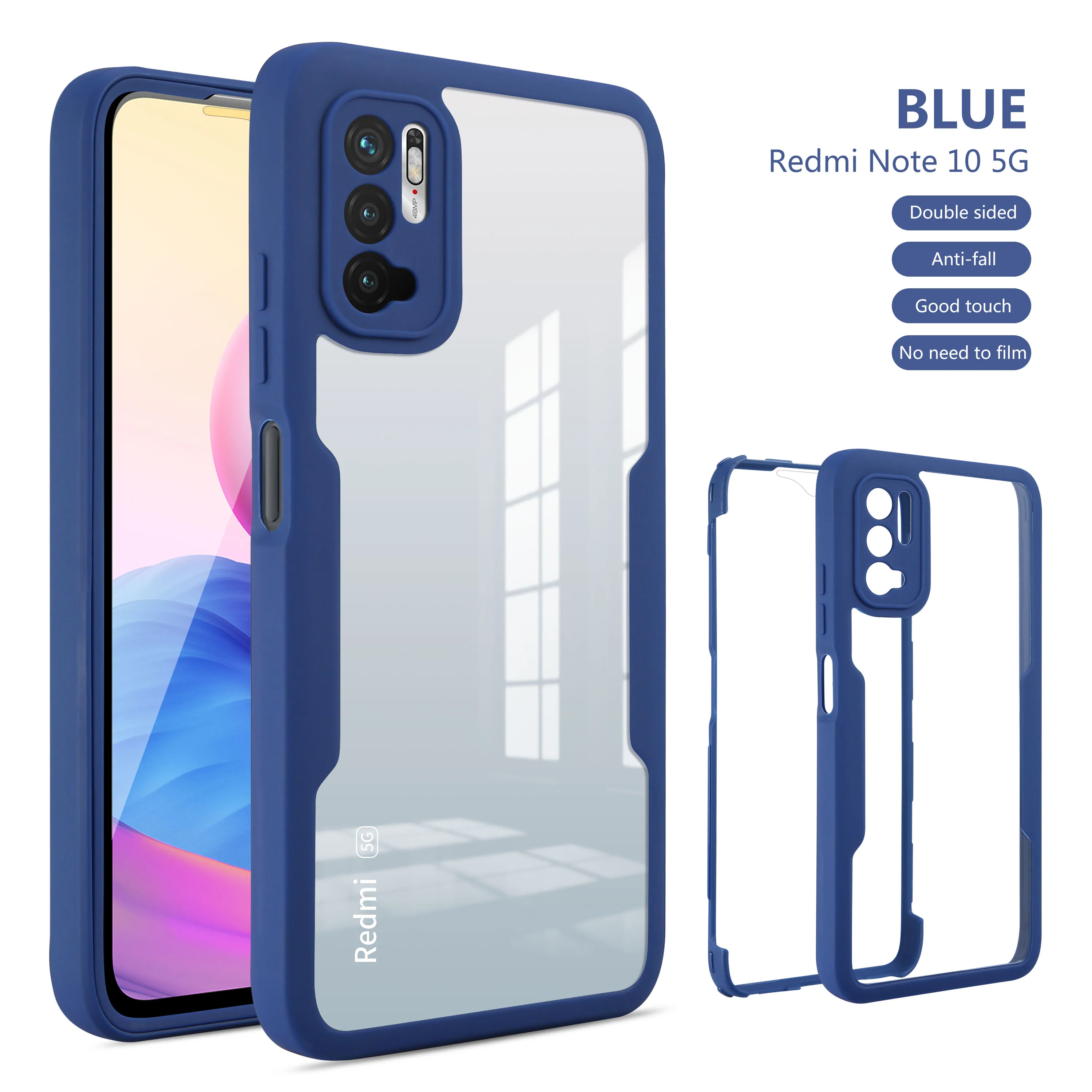 Fashion Shockproof Phone Case For Xiaomi Redmi Note 10 4G 5G 10S Pro Max 360 Luxury Silica Gel All Inclusive Protect Back Cover
Fashion Shockproof Phone Case For Xiaomi Redmi Note 10 4G 5G 10S Pro Max 360 Luxury Silica Gel All Inclusive Protect Back Cover