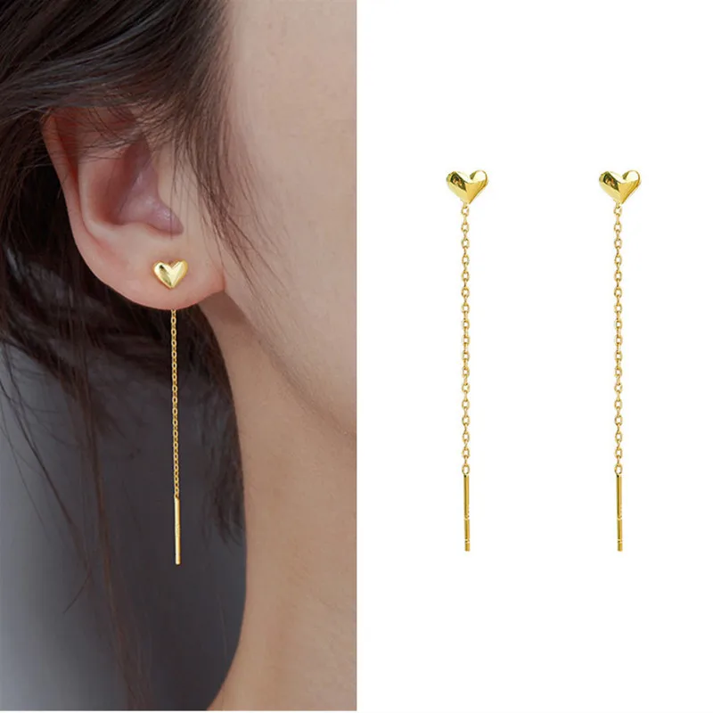 Korean Dangle Earring Geometric block Heart Long Tassel Bar Drop Earrings For Women Minimalism Ear Line Kpop Jewelry Gift
Korean Dangle Earring Geometric block Heart Long Tassel Bar Drop Earrings For Women Minimalism Ear Line Kpop Jewelry Gift