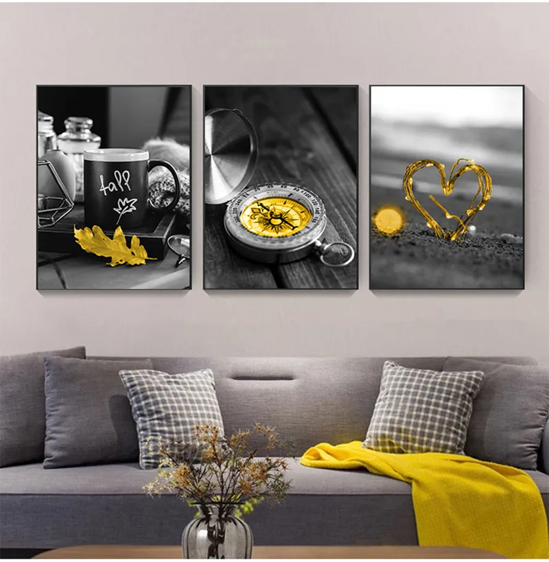 Paesaggio in bianco e nero Nordic Canvas Painting Set Art Yellow Scenery Wall Picture For Living Room Decoration Poster And Prin
Paesaggio in bianco e nero Nordic Canvas Painting Set Art Yellow Scenery Wall Picture For Living Room Decoration Poster And Prin