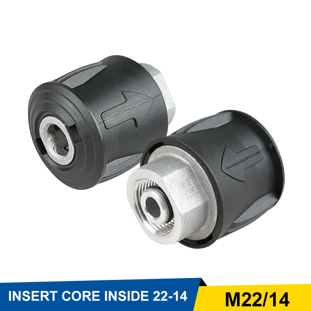 Pressure Washer Adapter Kit Hose Connector Quick Connect & ReleasePower Washer Fitting M22x14mm Connector for Karcher K Series
Pressure Washer Adapter Kit Hose Connector Quick Connect & ReleasePower Washer Fitting M22x14mm Connector for Karcher K Series
