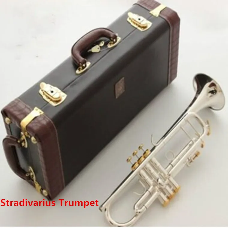 Лучшее качество Stradivarius LT197S 99 труба B плоская Посеребренная профессиональная