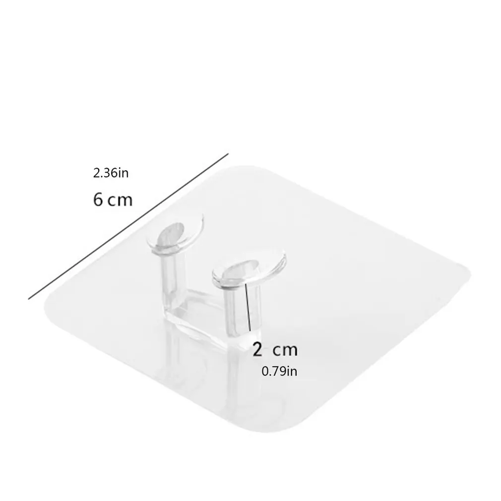 Transparent Power Plug Hook Adhesive Storage Hooks Wire Plug Bracket Hooks Two-Phase Plug Can Be Stored
Transparent Power Plug Hook Adhesive Storage Hooks Wire Plug Bracket Hooks Two-Phase Plug Can Be Stored