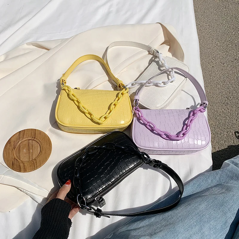 Candy Color Women Small Shoulder Crossbody Bag Elegant Ladies Underarm Bag Fashion Design Stone Pattern Female Purse Handbags
Candy Color Women Small Shoulder Crossbody Bag Elegant Ladies Underarm Bag Fashion Design Stone Pattern Female Purse Handbags