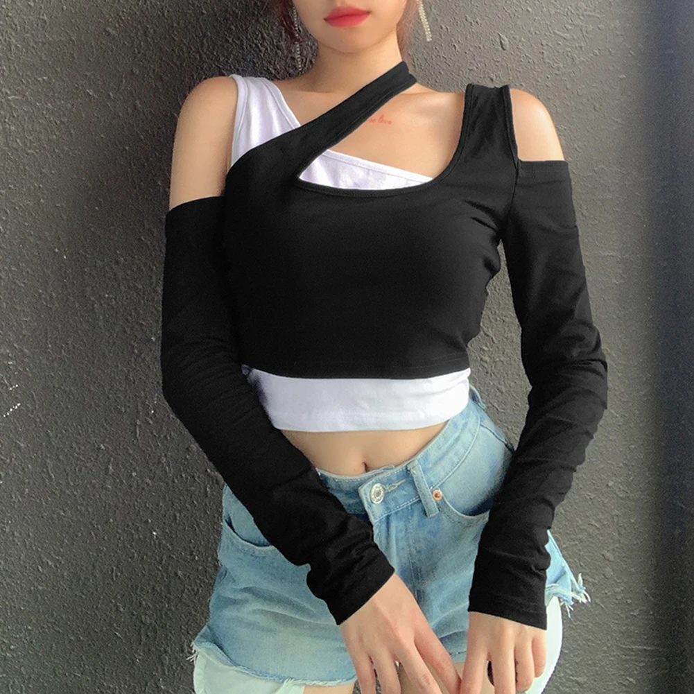 Y2k эластичные лоскутные Футболки женские Необычные шикарные тонкие сексуальные топы с длинным рукавом Уличная одежда из двух частей 90s эсте...
Y2k эластичные лоскутные Футболки женские Необычные шикарные тонкие сексуальные топы с длинным рукавом Уличная одежда из двух частей 90s эсте...