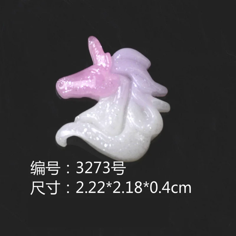 10Pcs Gradient Glitter Unicorn flatback Resin Cabochons Embellishments For Scrapbooking Craft DIY Hair Phone Accessories
10Pcs Gradient Glitter Unicorn flatback Resin Cabochons Embellishments For Scrapbooking Craft DIY Hair Phone Accessories