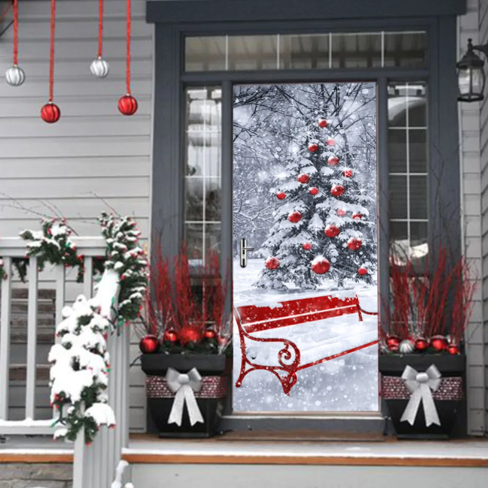 Christmas Decoration Wall Sticker PVC Waterproof Xmas Tree Door Stickers Self Adhesive Poster Wall Decals Xmas Decor
Christmas Decoration Wall Sticker PVC Waterproof Xmas Tree Door Stickers Self Adhesive Poster Wall Decals Xmas Decor