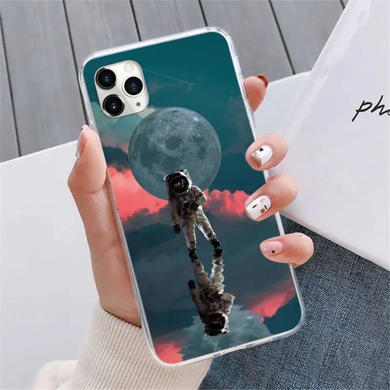 Space Moon Astronaut Phone Case For iphone 12 5 5s 5c se 6 6s 7 8 plus x xs xr 11 pro max mini
Space Moon Astronaut Phone Case For iphone 12 5 5s 5c se 6 6s 7 8 plus x xs xr 11 pro max mini