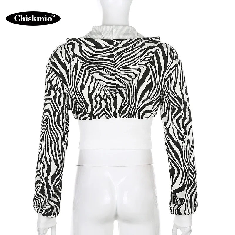 Fashion Zebra Striped Crop Sweatshirt Women Top Long Sleeve Hoodie Pullover Drawstring Hooded Sweatshirts Women Clothing
Fashion Zebra Striped Crop Sweatshirt Women Top Long Sleeve Hoodie Pullover Drawstring Hooded Sweatshirts Women Clothing