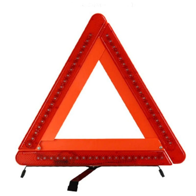 Фото Автомобильный Предупреждение предупреждающий треугольник красного цвета