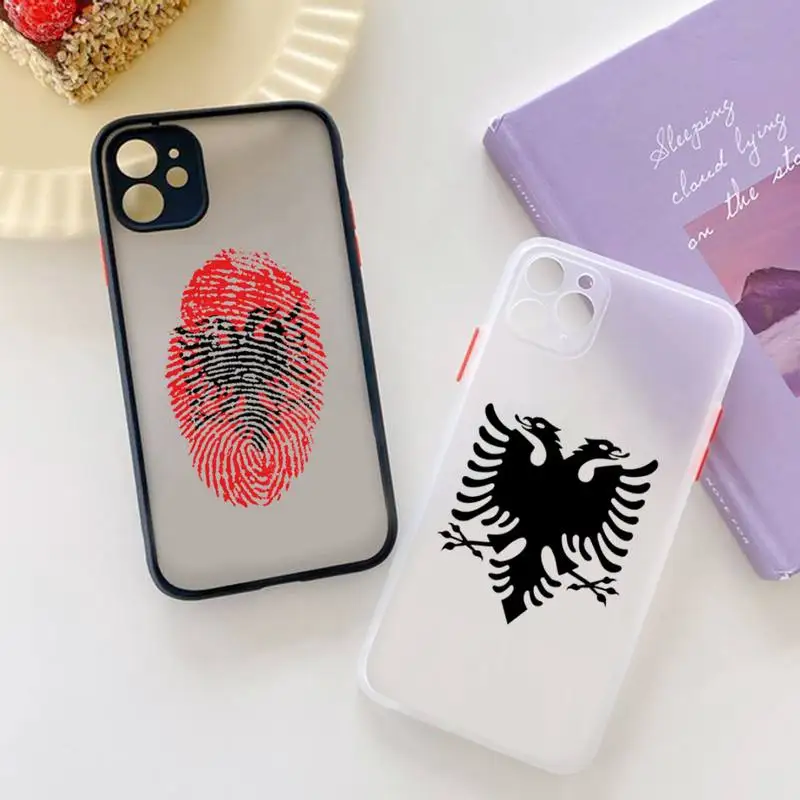 Albania Albanians Flag Phone Case matte transparent For iphone 7 8 11 12 13 plus mini x xs xr pro max cover
Albania Albanians Flag Phone Case matte transparent For iphone 7 8 11 12 13 plus mini x xs xr pro max cover