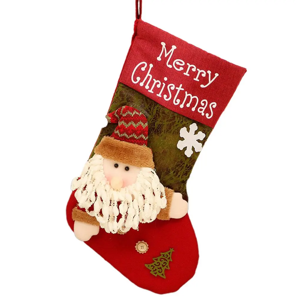 New Year Christmas Stocking Classic Sack Xmas Gift Candy Bag Noel Christmas Decorations For Home Sock Christmas Tree Decor
New Year Christmas Stocking Classic Sack Xmas Gift Candy Bag Noel Christmas Decorations For Home Sock Christmas Tree Decor