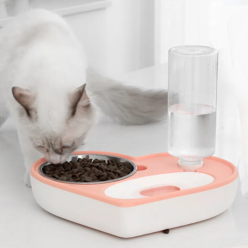 Heart Pet Bowl For Water And Food Dual Use Cat Bowl Automatic Water Feeding Bowl Creative Dog Food Bowl Stainless Steel
Heart Pet Bowl For Water And Food Dual Use Cat Bowl Automatic Water Feeding Bowl Creative Dog Food Bowl Stainless Steel