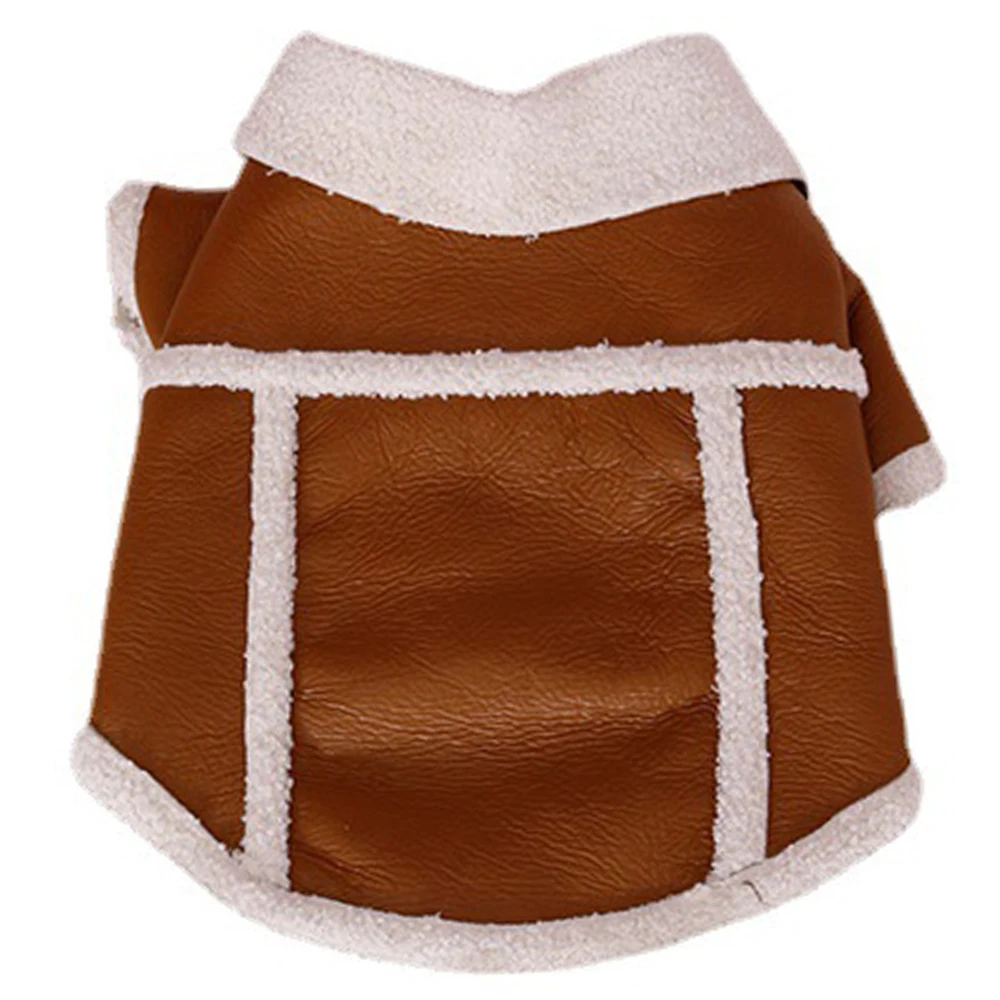 Dog Leather Jacket 2021 Winter Autumn Clothes For Pets Dogs Warm Coat Costumes Fleece Bulldog Fashion Brand Zipper Vest Clothing
Dog Leather Jacket 2021 Winter Autumn Clothes For Pets Dogs Warm Coat Costumes Fleece Bulldog Fashion Brand Zipper Vest Clothing