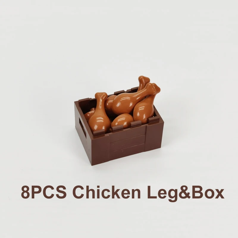 Chicken Legs & Container Box Sea Food Building Blocks Compatible Major Brand Kids Toys 30150 Early Learning MOC Education Gifts
Chicken Legs & Container Box Sea Food Building Blocks Compatible Major Brand Kids Toys 30150 Early Learning MOC Education Gifts