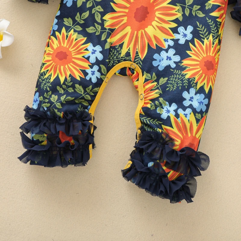Autumn Infant Baby Girls Rompers Long Sleeve Floral Print Romper Clothes Net Yarn Jumpsuit Newborn Girl Casual Outfits Clothing
Autumn Infant Baby Girls Rompers Long Sleeve Floral Print Romper Clothes Net Yarn Jumpsuit Newborn Girl Casual Outfits Clothing