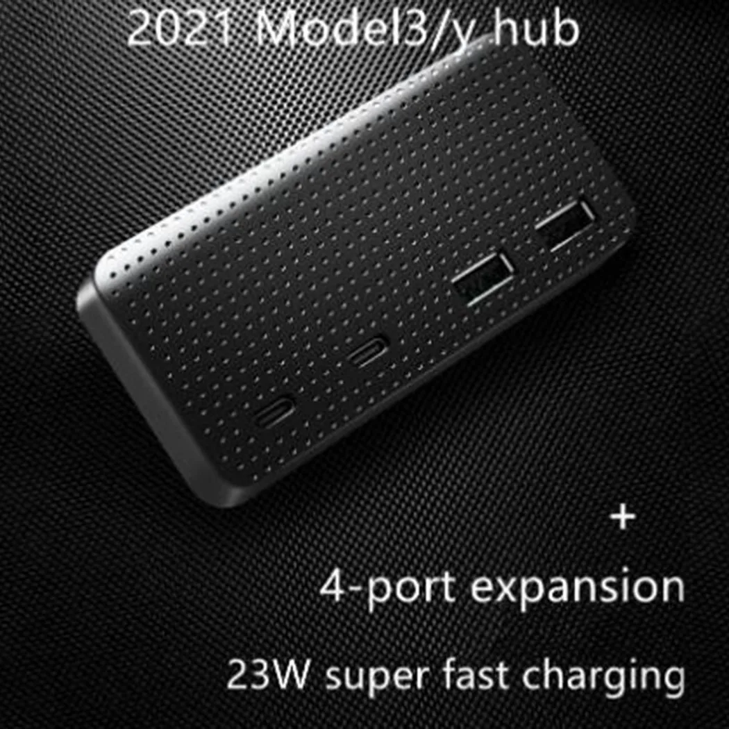 Car USB Hub For Tesla Model 3 /Y Docking Station Speed Extension Center Charger Auto Replacement Parts 4-in-1 USB Hub
Car USB Hub For Tesla Model 3 /Y Docking Station Speed Extension Center Charger Auto Replacement Parts 4-in-1 USB Hub