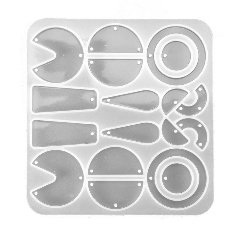 1 Set Crystal Epoxy Resin Mold Geometric Earrings Ear Pendant Casting Silicone Mould DIY Crafts Jewelry Making Tools
1 Set Crystal Epoxy Resin Mold Geometric Earrings Ear Pendant Casting Silicone Mould DIY Crafts Jewelry Making Tools