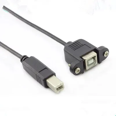Тип USB B принтер Порты и разъёмы Удлинительный кабель передачи данных мужского и женского пола Панель винтами провода 1,5 м черный
Тип USB B принтер Порты и разъёмы Удлинительный кабель передачи данных мужского и женского пола Панель винтами провода 1,5 м черный