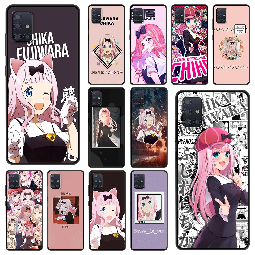 Anime Love Is War Chika Fujiwara Case For Samsung A51 A71 A21S Bag Fundas Soft Black Cover For Samusng A01 A11 A31 A41 M31 Shell
Anime Love Is War Chika Fujiwara Case For Samsung A51 A71 A21S Bag Fundas Soft Black Cover For Samusng A01 A11 A31 A41 M31 Shell