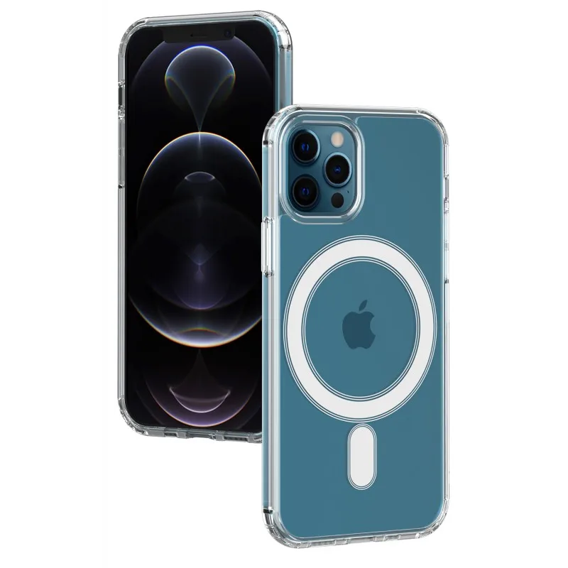 Clear Magnetic Case For iPhone 12 Pro Max 12 Mini Case Support For Magsafe Wireless Charging Luxury Transparent Back Cover
Clear Magnetic Case For iPhone 12 Pro Max 12 Mini Case Support For Magsafe Wireless Charging Luxury Transparent Back Cover