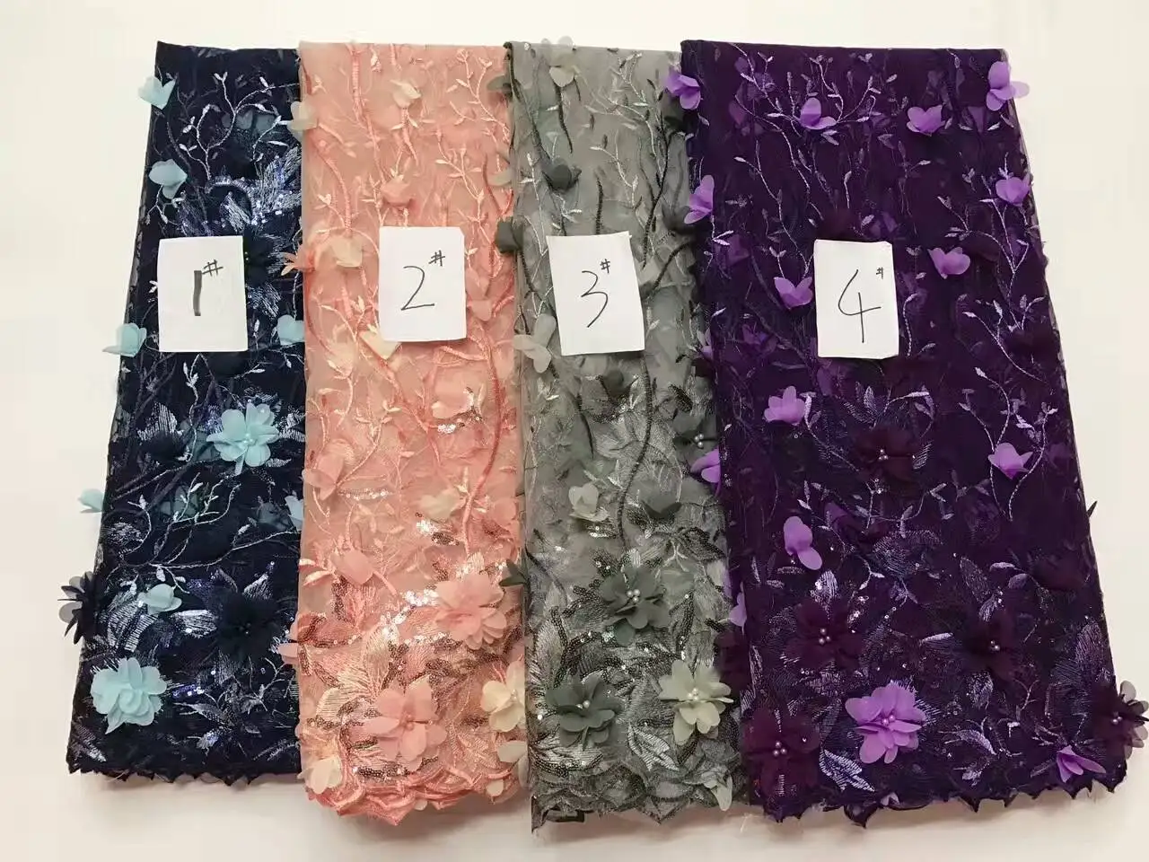 Latest Sequins african lace fabric 2016 Wholesale France swiss voile lace Brown high quality african tulle lace fabric J1067
Latest Sequins african lace fabric 2016 Wholesale France swiss voile lace Brown high quality african tulle lace fabric J1067