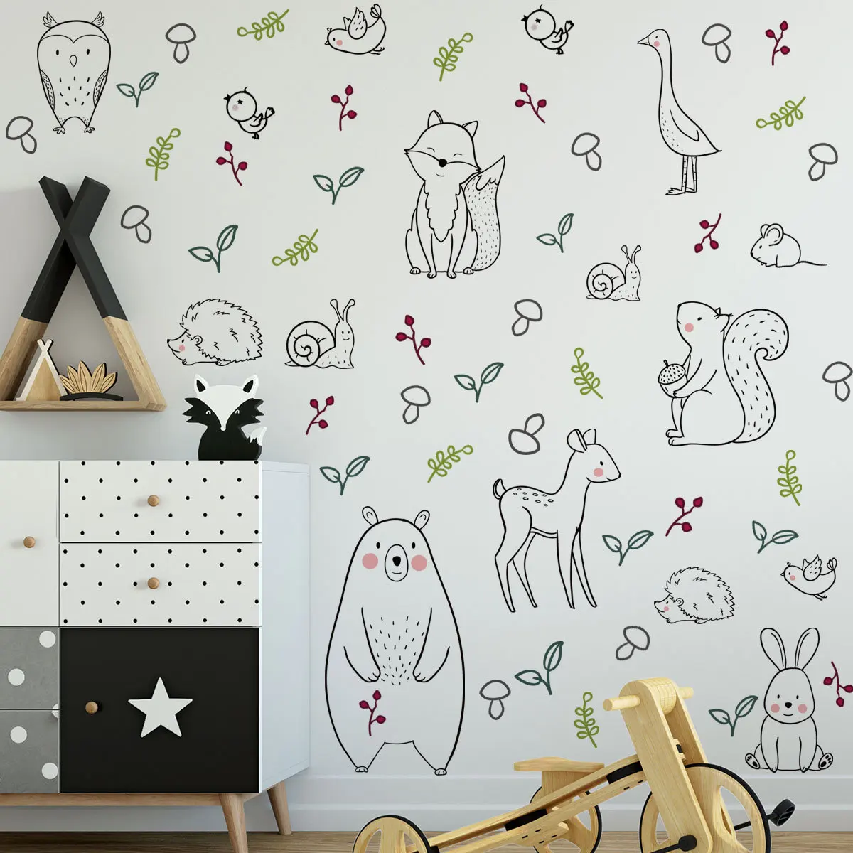 Many Cartoon Cute Animals Wall Stickers Kids Room Wall Decoration Eco Friendly Wallpaper Removable Decals For Nurser Decoration
Many Cartoon Cute Animals Wall Stickers Kids Room Wall Decoration Eco Friendly Wallpaper Removable Decals For Nurser Decoration