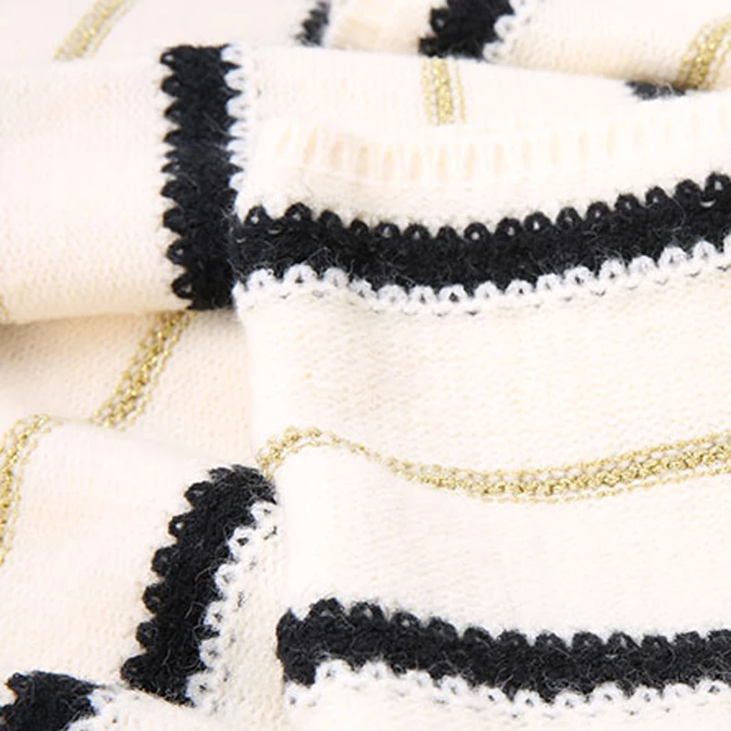 Women Sweater Pullover Loose Oversize Stripes Long Casual Retro Vintage O Neck for Autumn Winter New Female B01261157
Women Sweater Pullover Loose Oversize Stripes Long Casual Retro Vintage O Neck for Autumn Winter New Female B01261157