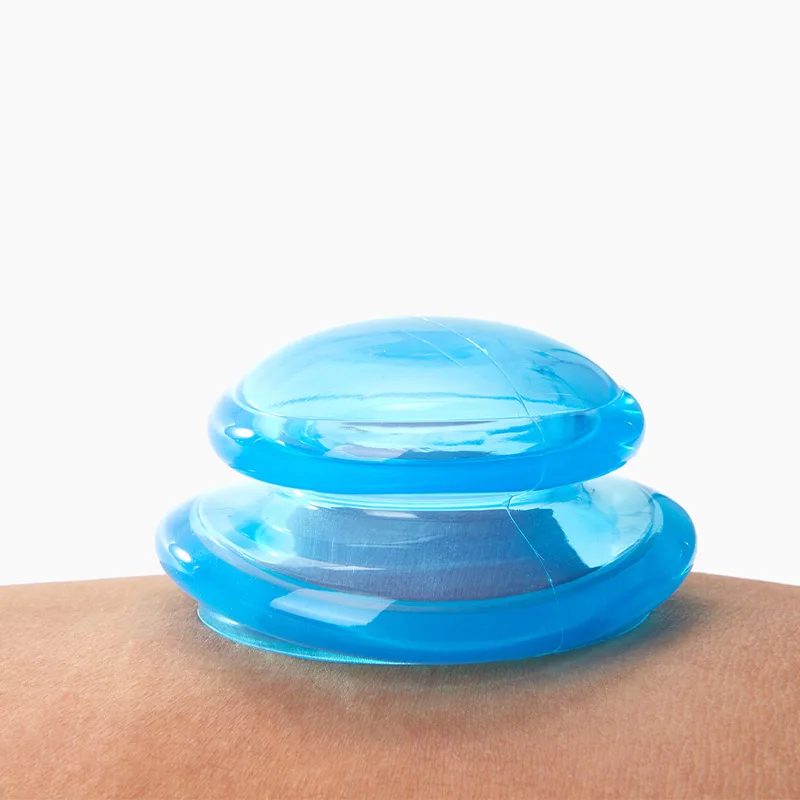 1 шт. силиконовые массаж тела чашки антицеллюлитный всасывания пузырь присоски