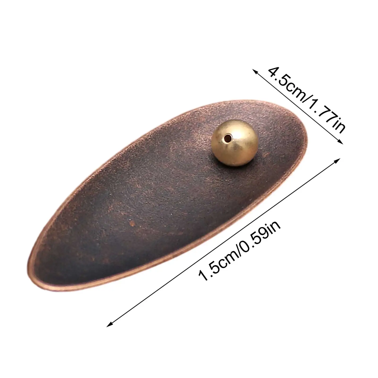 Vintage Bronze Stick Cone Incense Holder Retro Lotus Metal Incense Burner Plate Incense Ash Catcher with Removable Brass Ball
Vintage Bronze Stick Cone Incense Holder Retro Lotus Metal Incense Burner Plate Incense Ash Catcher with Removable Brass Ball