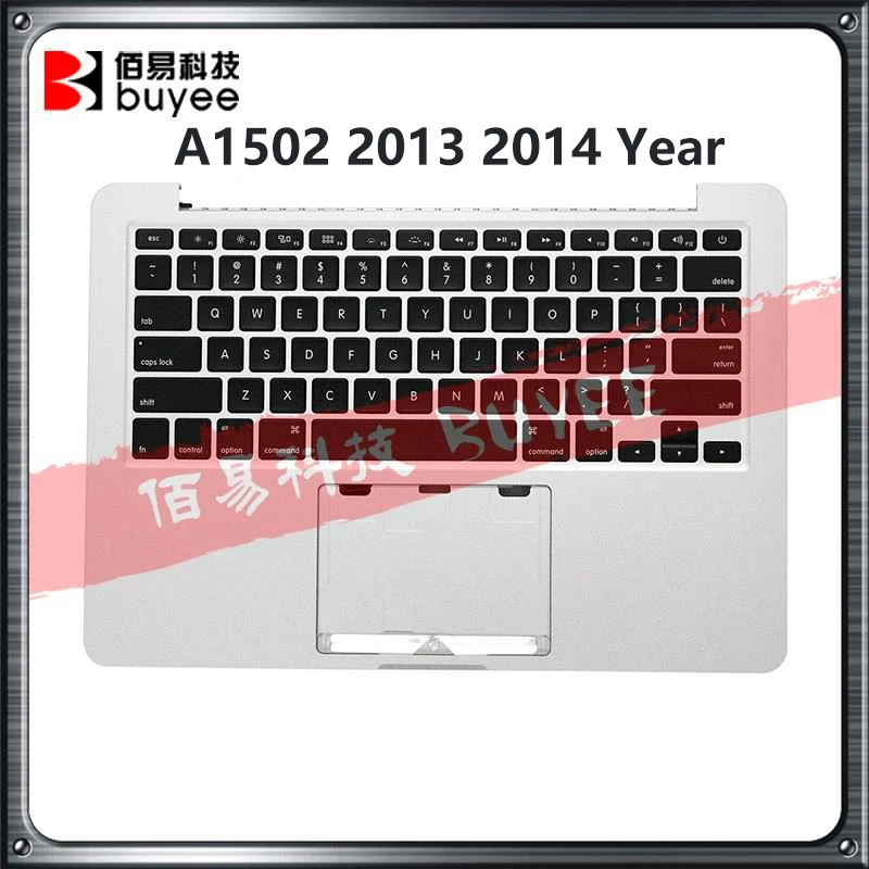 Оригинальная клавиатура A1502 Topcase US с подсветкой для Macbook Pro Retina Late 2013 Mid 2014 13 ''A1502
