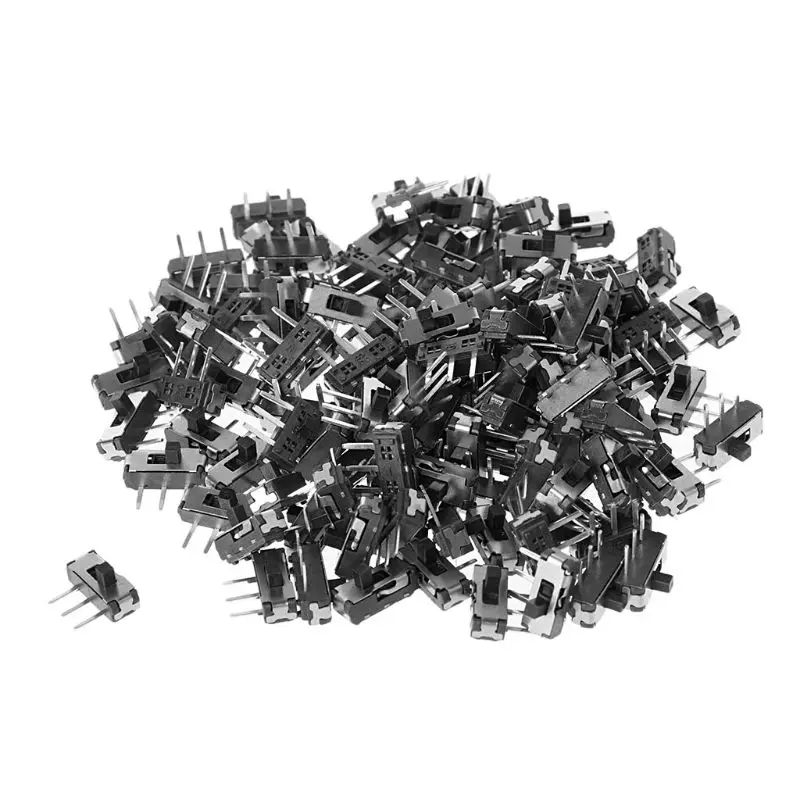 MSK-12D19 G2 SPDT 1P2T SMD 3 Pin PCB панель горизонтальный скользящий переключатель 25