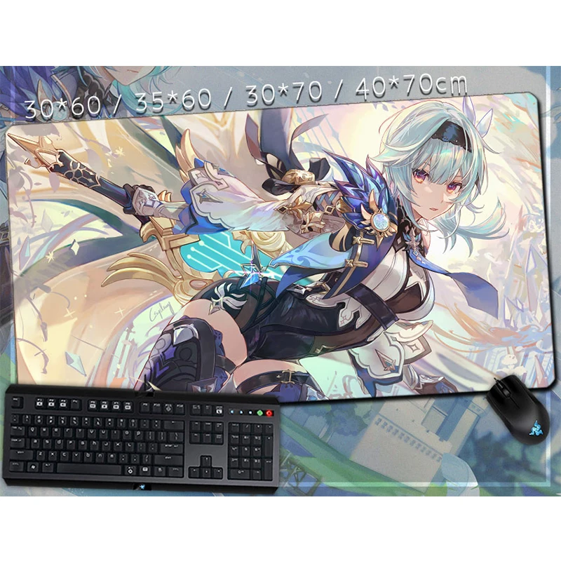 Игровой коврик для клавиатуры Genshin Impact, игровой компьютерный Настольный коврик Eula, противоскользящий игровой коврик Otaku, подарки для коспле...
Игровой коврик для клавиатуры Genshin Impact, игровой компьютерный Настольный коврик Eula, противоскользящий игровой коврик Otaku, подарки для коспле...