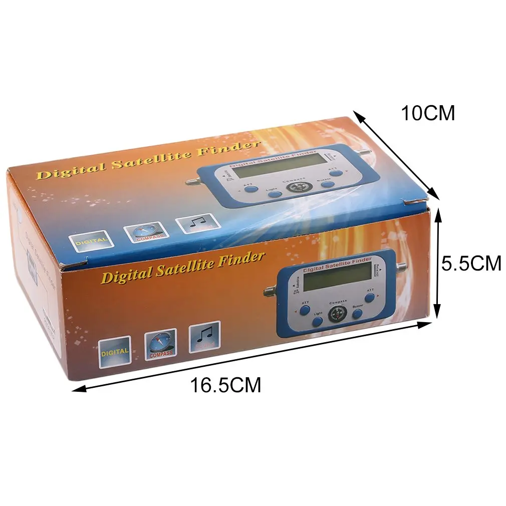 GSF-9506 Digital Satfinder With LCD Screen Display UniversaI TV Satellite Finder Meter Satellite Signal Finder Tester
GSF-9506 Digital Satfinder With LCD Screen Display UniversaI TV Satellite Finder Meter Satellite Signal Finder Tester