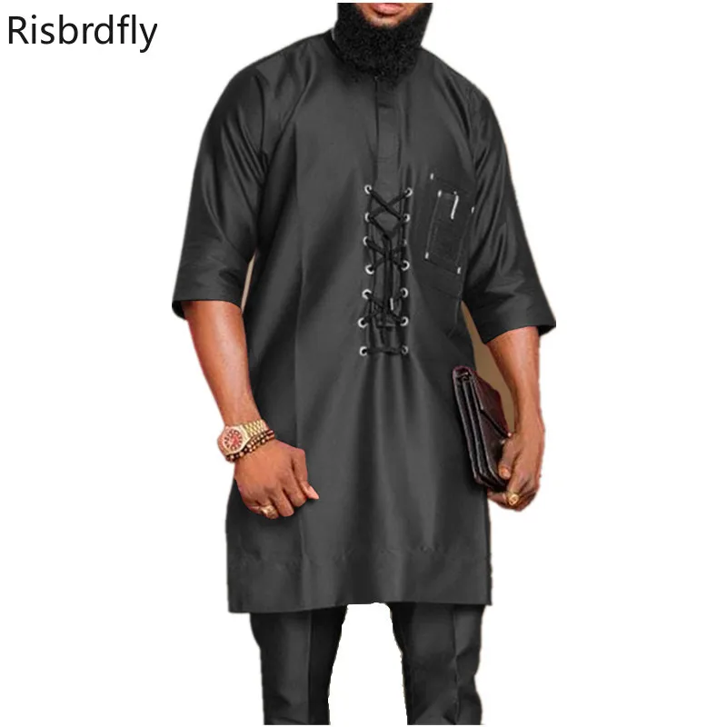 2021 Summer Fashion Style African Men Short Sleeve Black O-neck Polyester Shirts African Clothes for Men
2021 Summer Fashion Style African Men Short Sleeve Black O-neck Polyester Shirts African Clothes for Men
