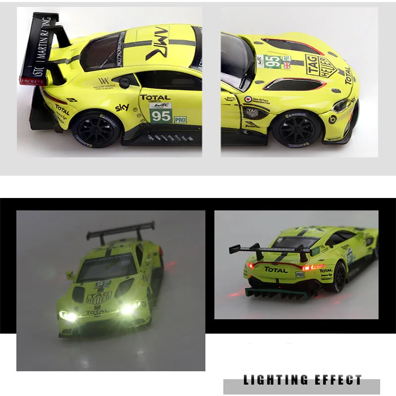 1:32 Alloy Vehicles Car Model Aston & Martin Vantage GTE Le Mans Diecast Metal Toy Model Sound Light Racing Car for kids
1:32 Alloy Vehicles Car Model Aston & Martin Vantage GTE Le Mans Diecast Metal Toy Model Sound Light Racing Car for kids