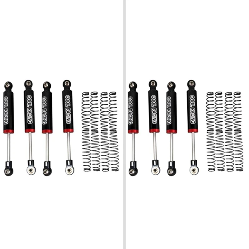 COOL RACING 4 шт. масляная подвеска, амортизатор, внутренний пружинный амортизатор для SCX10 D90 WRAITH TRX-4 90046 RC
COOL RACING 4 шт. масляная подвеска, амортизатор, внутренний пружинный амортизатор для SCX10 D90 WRAITH TRX-4 90046 RC